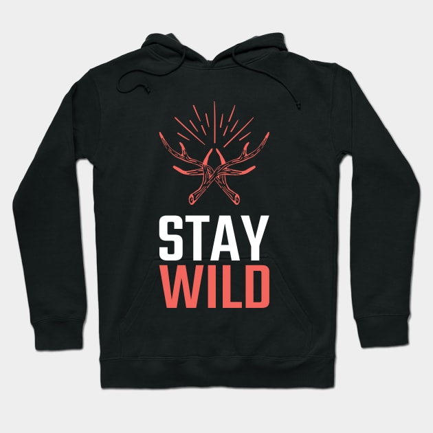 Stay Wild Hoodie by Evlar